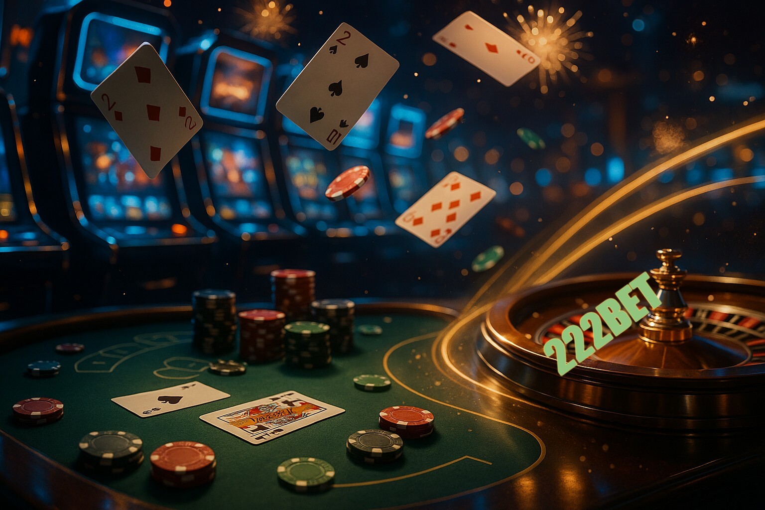 Jogos emocionantes no 222BET